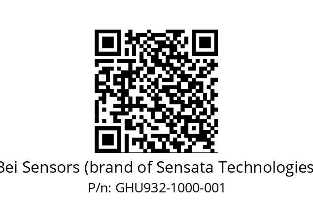  GHU9_32//5GT7//01000//G3R020// Bei Sensors (brand of Sensata Technologies) GHU932-1000-001