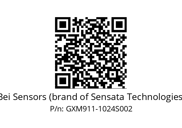  GXM9S11/0B/5G59//01024//00R//--107U Bei Sensors (brand of Sensata Technologies) GXM911-1024S002