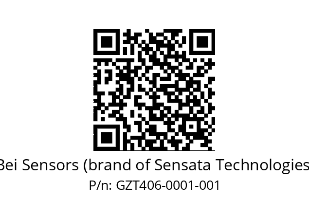  GZT4_06//9G5N//00001//G3R030// Bei Sensors (brand of Sensata Technologies) GZT406-0001-001