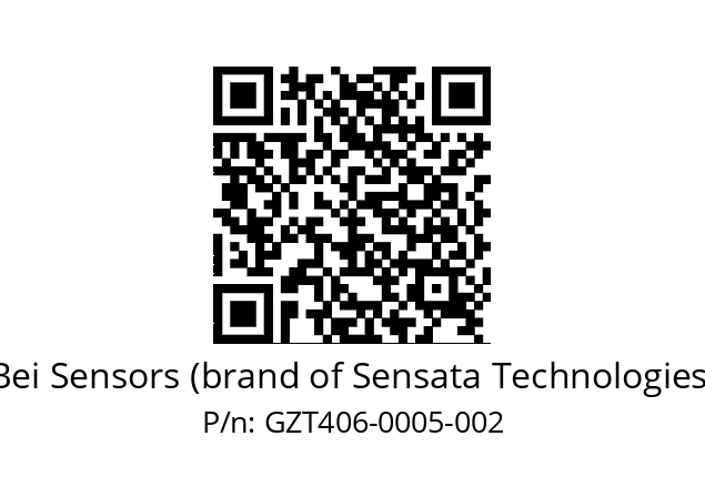  GZT4_06//5G59//00005//G3R020// Bei Sensors (brand of Sensata Technologies) GZT406-0005-002