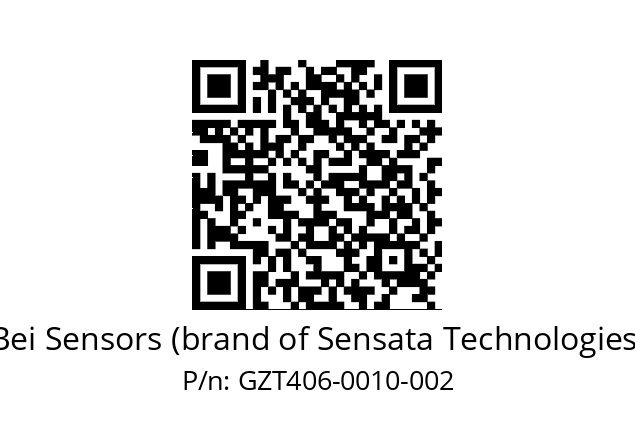  GZT4_06//5G59//00010//G3R030// Bei Sensors (brand of Sensata Technologies) GZT406-0010-002