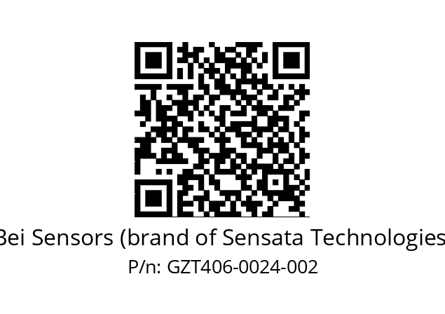  GZT4_06//5G57//00024//G3R030// Bei Sensors (brand of Sensata Technologies) GZT406-0024-002