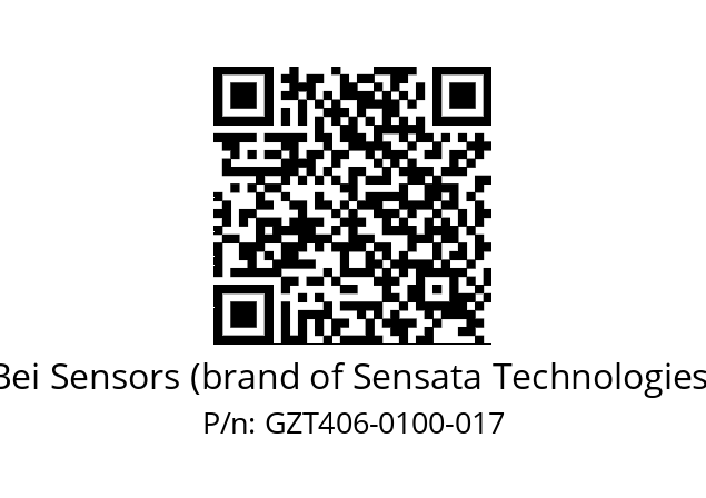  GZT4_06//5G59//00100//G3R015// Bei Sensors (brand of Sensata Technologies) GZT406-0100-017