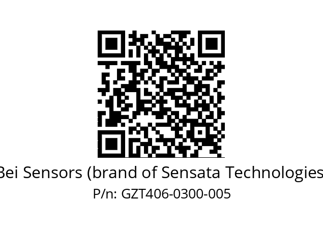  GZT4_06//5G59//00300//G3R030// Bei Sensors (brand of Sensata Technologies) GZT406-0300-005