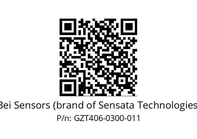  GZT4_06//9G59//00300//G3R020// Bei Sensors (brand of Sensata Technologies) GZT406-0300-011