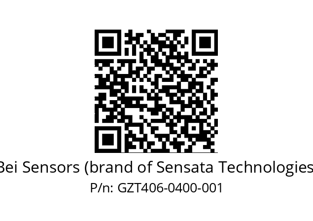  GZT4_06//9G59//00400//G3R005// Bei Sensors (brand of Sensata Technologies) GZT406-0400-001