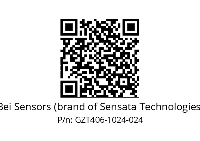  GZT4_06//2G2N//01024//G3R080//--D6-- Bei Sensors (brand of Sensata Technologies) GZT406-1024-024