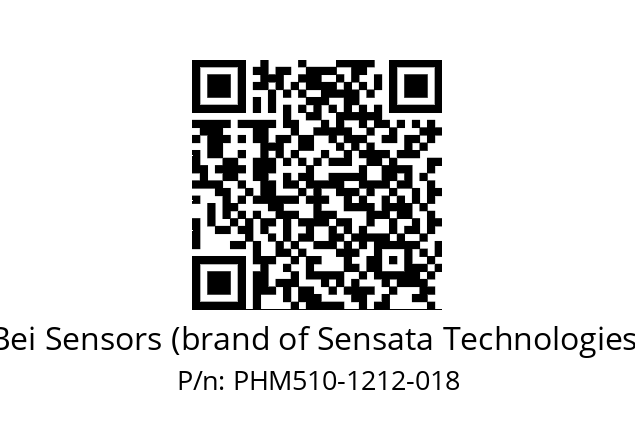  PHM5_10//PS5G//12B12//S3A020// Bei Sensors (brand of Sensata Technologies) PHM510-1212-018