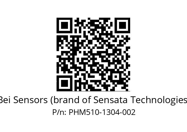  PHM5_10//5S6G//13B04//S3A010// Bei Sensors (brand of Sensata Technologies) PHM510-1304-002