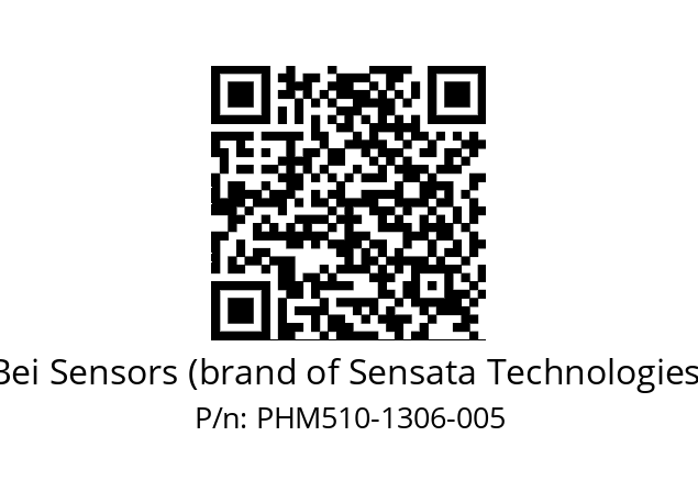  PHM5_10//5S6G//13B06//S3A020// Bei Sensors (brand of Sensata Technologies) PHM510-1306-005