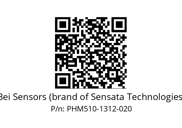  PHM5_10//PS5G//13B12//S3A010// Bei Sensors (brand of Sensata Technologies) PHM510-1312-020