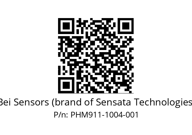  PHM9_11//592G//10B04//S9Z020//--07-- Bei Sensors (brand of Sensata Technologies) PHM911-1004-001