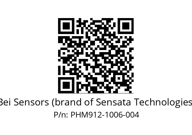  PHM9_12//5S0G//10B06//S3R020// Bei Sensors (brand of Sensata Technologies) PHM912-1006-004