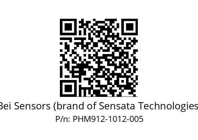  PHM9_12//592B//10B12//S9Z020// Bei Sensors (brand of Sensata Technologies) PHM912-1012-005