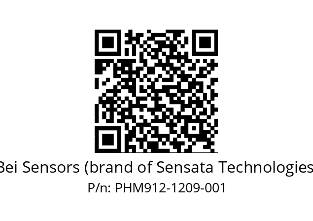  PHM9_12//PSSG//12B09D4//S8R// Bei Sensors (brand of Sensata Technologies) PHM912-1209-001