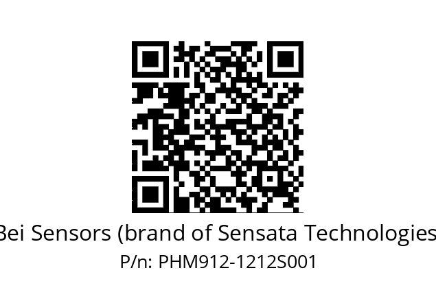  PHM9S12//PSSG/08/12B12D4//S6Z// Bei Sensors (brand of Sensata Technologies) PHM912-1212S001