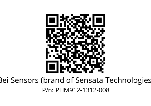  PHM9_12//PSSG//13B12D5//S5R150// Bei Sensors (brand of Sensata Technologies) PHM912-1312-008