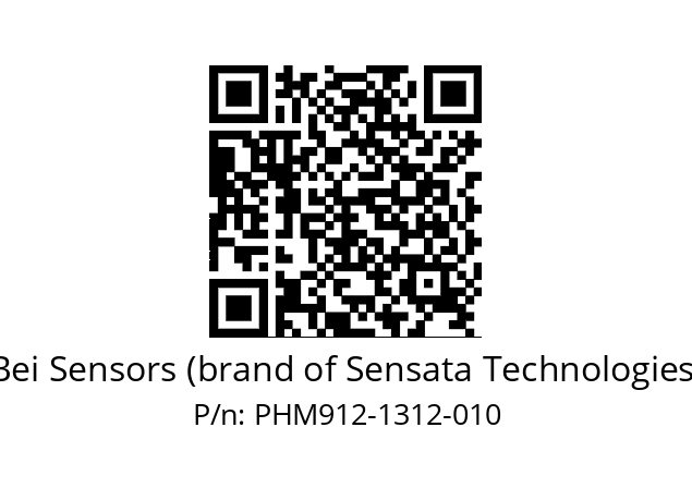  PHM9_12//PSSG//13B12D5//S5R030// Bei Sensors (brand of Sensata Technologies) PHM912-1312-010