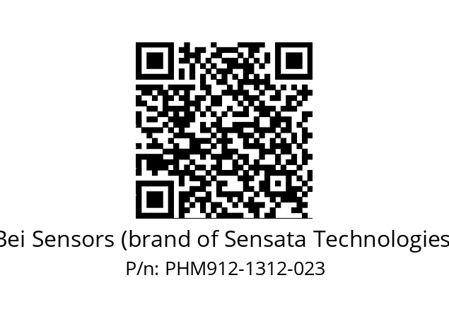  PHM9_12//PS5G//13B12//S3R020// Bei Sensors (brand of Sensata Technologies) PHM912-1312-023