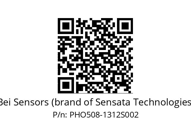  PHO5S08//PSSG//13B12D5//S50010//D0DDAI Bei Sensors (brand of Sensata Technologies) PHO508-1312S002