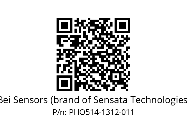  PHO5_14//PSSG//13B12D5//S5R020//--DD-- Bei Sensors (brand of Sensata Technologies) PHO514-1312-011