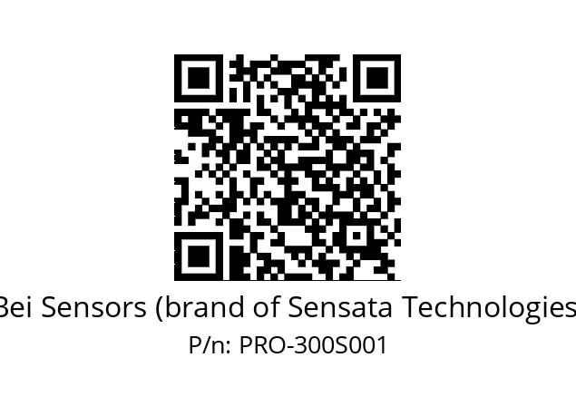  9416/055-8230/070-00-300-8212/050 Bei Sensors (brand of Sensata Technologies) PRO-300S001