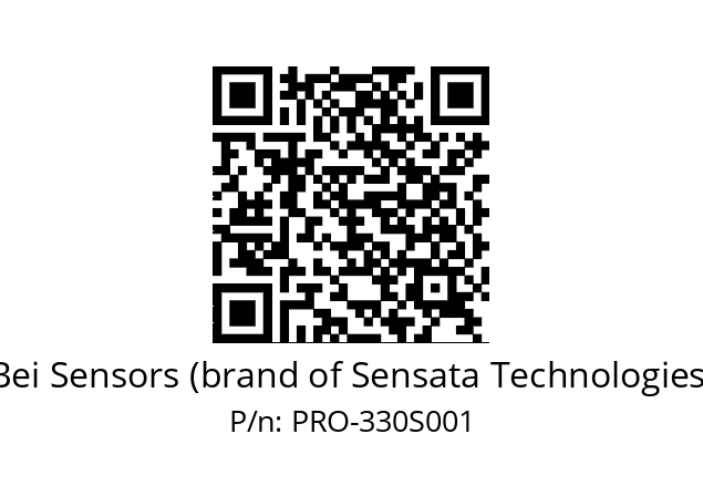  9416/055-8230/165-00-330-8212/050 Bei Sensors (brand of Sensata Technologies) PRO-330S001