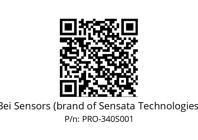  9416/055-8230/165-00-340-8212/050 Bei Sensors (brand of Sensata Technologies) PRO-340S001