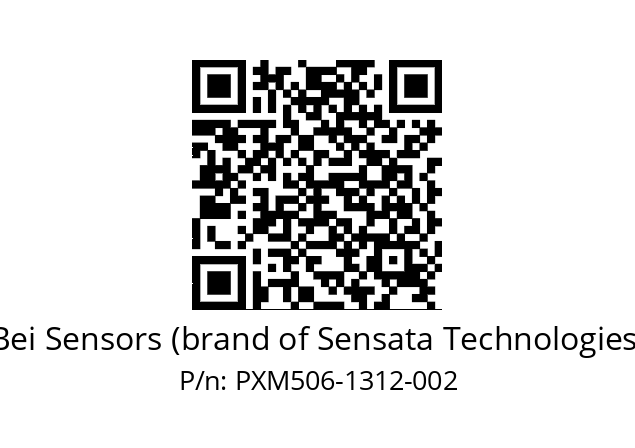  PXM5_06//PSSG//13B12D5//S5R150// Bei Sensors (brand of Sensata Technologies) PXM506-1312-002