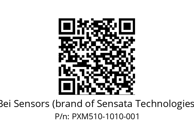  PXM5_10//PSSG//10B10D5//S6R// Bei Sensors (brand of Sensata Technologies) PXM510-1010-001