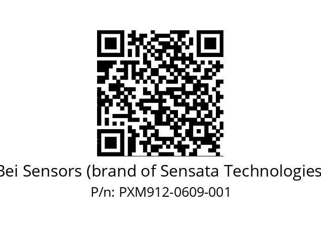  PXM9_12//5S6B//06B09//S3R100// Bei Sensors (brand of Sensata Technologies) PXM912-0609-001