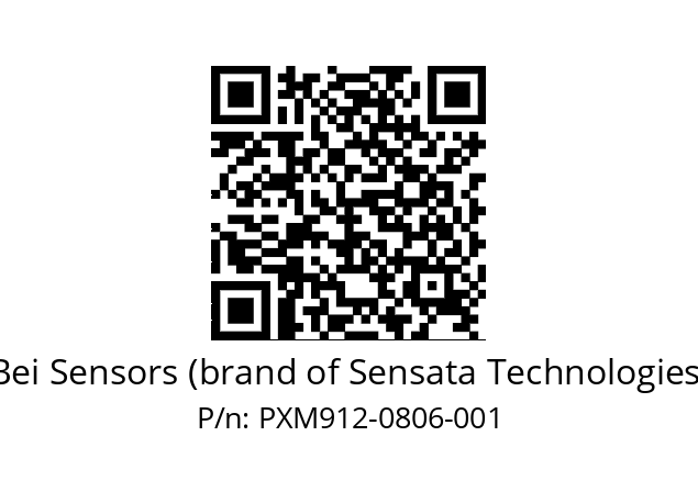  PXM9_12//5S0G//08B06//S3R020// Bei Sensors (brand of Sensata Technologies) PXM912-0806-001