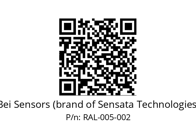  9416/111-8230/200-GM-005 Bei Sensors (brand of Sensata Technologies) RAL-005-002