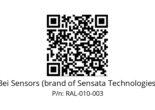  9414/F8-8230/020-GD-010 Bei Sensors (brand of Sensata Technologies) RAL-010-003