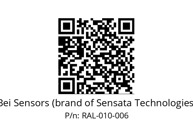  9416/076-8230/050-V6-010 Bei Sensors (brand of Sensata Technologies) RAL-010-006