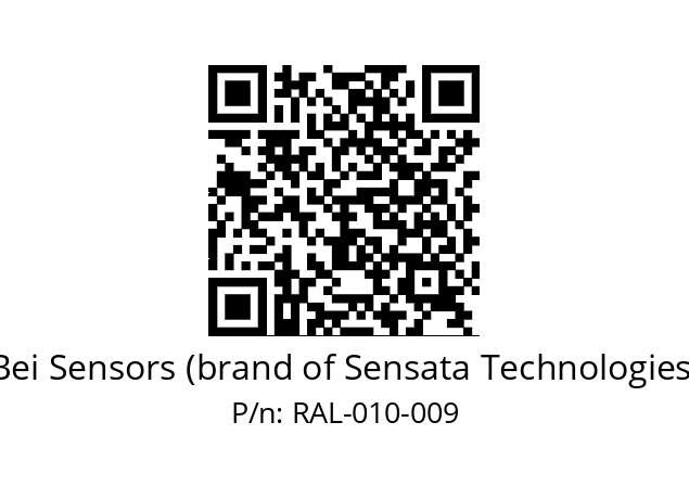  9416/006P-8230/004-CP-010 Bei Sensors (brand of Sensata Technologies) RAL-010-009