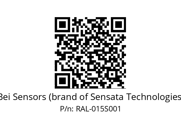  9416/076-8230/020-00-015 Bei Sensors (brand of Sensata Technologies) RAL-015S001