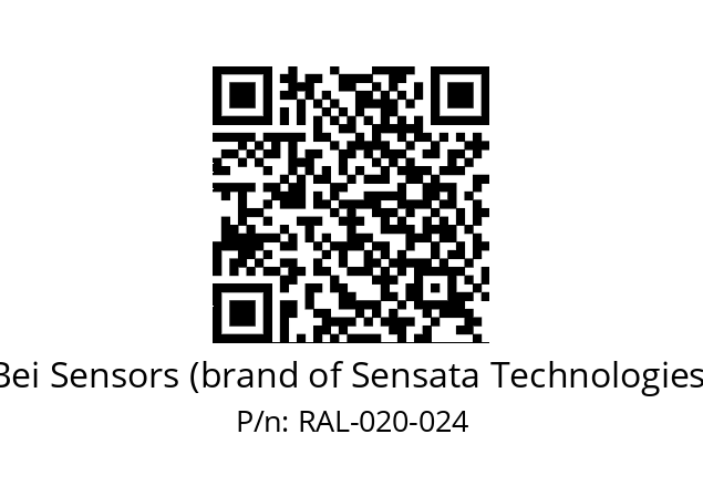  9416/076-8230/020-GH-020 Bei Sensors (brand of Sensata Technologies) RAL-020-024