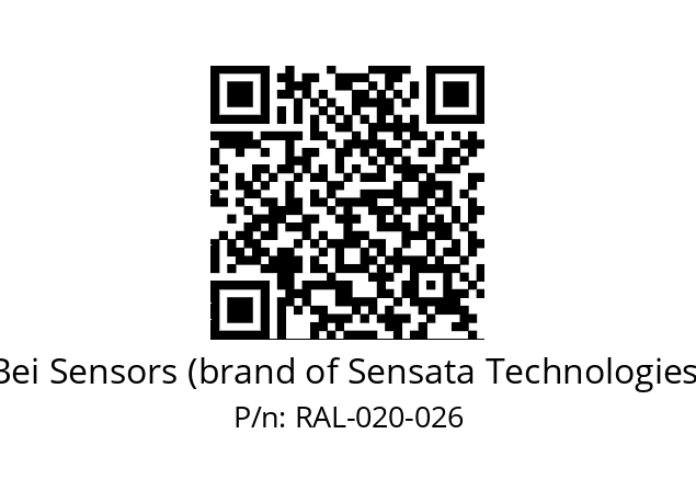  9416/055-8230/165-SF-020 Bei Sensors (brand of Sensata Technologies) RAL-020-026