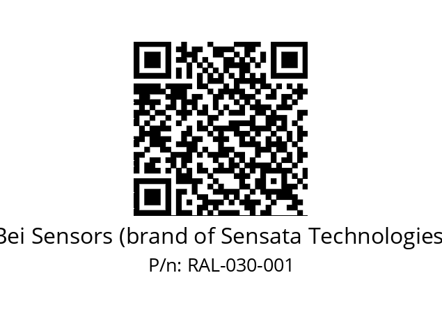  9416/076-8230/020-G6-030 Bei Sensors (brand of Sensata Technologies) RAL-030-001