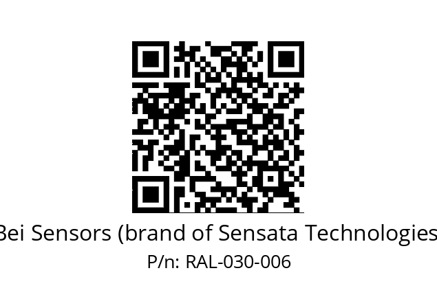   Bei Sensors (brand of Sensata Technologies) RAL-030-006