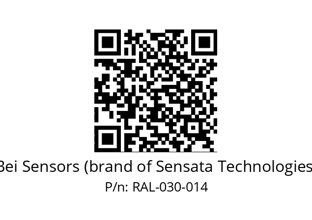  9412/F-8230/020-G1-030 Bei Sensors (brand of Sensata Technologies) RAL-030-014