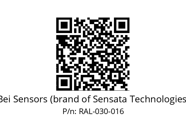  9416/055-8230/050-G8-030 Bei Sensors (brand of Sensata Technologies) RAL-030-016