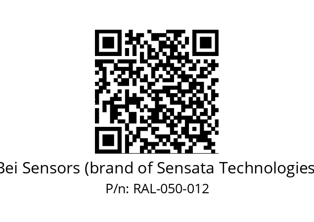  9416/006P-8230/004-CA-050 Bei Sensors (brand of Sensata Technologies) RAL-050-012