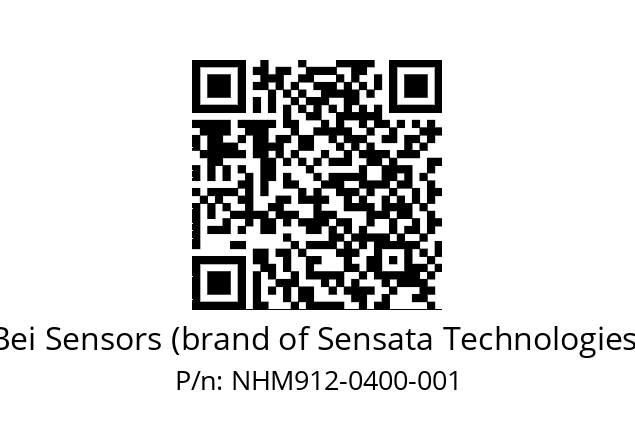  NHM9_12//5VM//C40//V6R// Bei Sensors (brand of Sensata Technologies) NHM912-0400-001