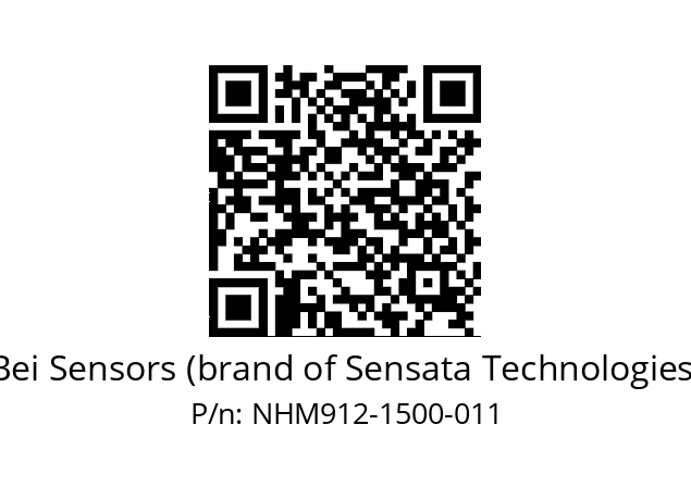  NHM9_12//5NC9//01500C60//N6R// Bei Sensors (brand of Sensata Technologies) NHM912-1500-011