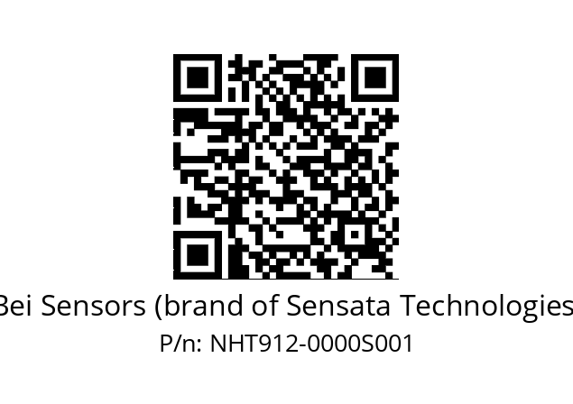  NHT9S12//5VM//S02//V6R//--D4E1 Bei Sensors (brand of Sensata Technologies) NHT912-0000S001