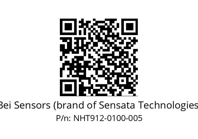  NHT9_12//5V2//C10//V3R060// Bei Sensors (brand of Sensata Technologies) NHT912-0100-005