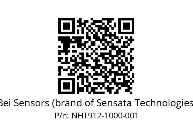  NHT9_12//5V2//M10//V6R//--D4-- Bei Sensors (brand of Sensata Technologies) NHT912-1000-001