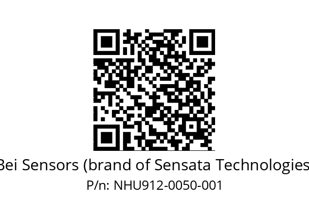  NHU9_12//5VM//D50//V3R020//U0---- Bei Sensors (brand of Sensata Technologies) NHU912-0050-001